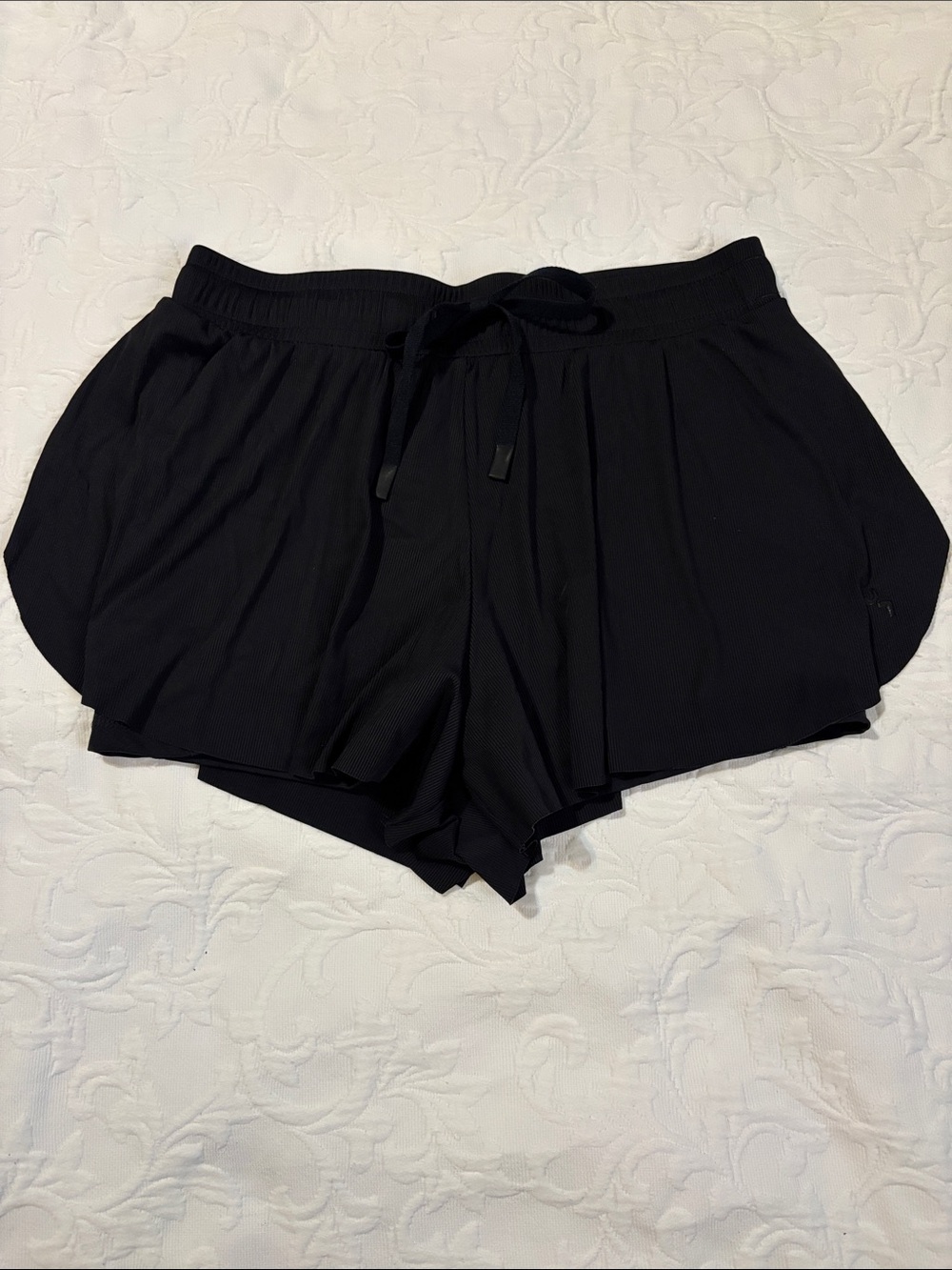JoyLab Black Women's Athletic Shorts with Drawstring Waist
